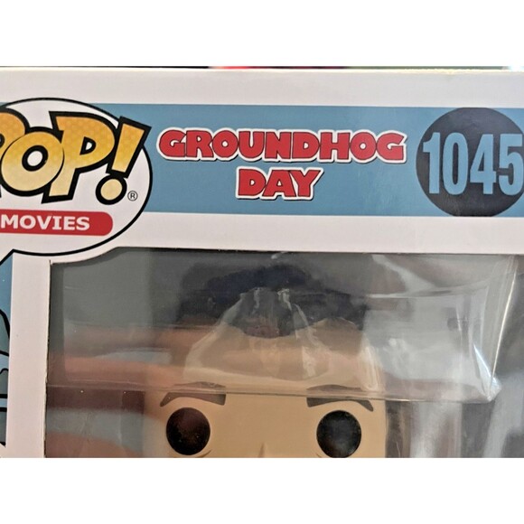 Funko Pop Movies Groundhog Day Phil Connors w Punxsutawney Phil 1045 NIB - Picture 2 of 10